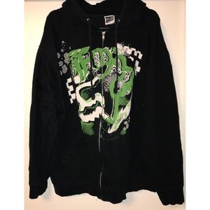 Fox Zip Up Sweatshirt